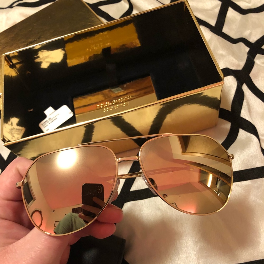 Dolce & Gabbana REAL GOLD Sunglasses
